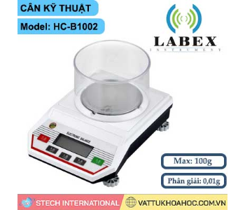 Cân kỹ thuật 2 số lẻ 100g LABEX HC-B1002
