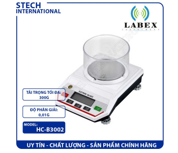 Cân kỹ thuật 2 số lẻ 300g LABEX HC-B3002
