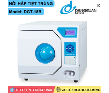 Nồi hấp tiệt trùng để bàn 18 lít, Class B (sấy chân không, thêm nước tự động) Dengguan DGT-18B