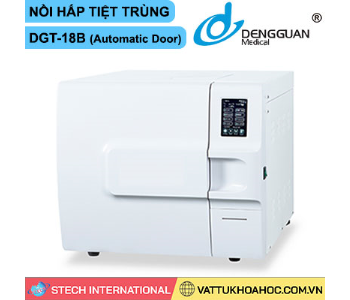 Nồi hấp tiệt trùng để bàn 18L, Class B (sấy chân không, thêm nước,cửa tự động) Dengguan DGT-18B