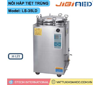 Nồi hấp tiệt trùng đứng, tự động 35 lít Jibimed LS-35LD