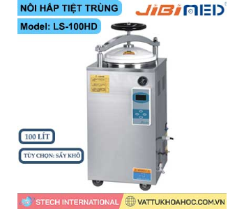 Nồi hấp tiệt trùng (hiện số, tự động) 100 lít Jibimed LS-100HD