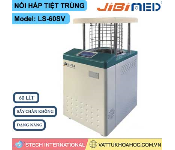 Nồi hấp tiệt trùng (sấy chân không, dạng nâng) 60 lít Jibimed LS-60SV
