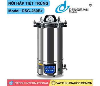 Nồi hấp tiệt trùng xách tay 24 lít (hiện số, cài đặt nhiệt độ, thời gian) Dengguan DGS-280B+