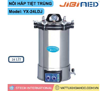 Nồi hấp xách tay 24 lít tự động (cài thời gian, nhiệt độ) Jibimed YX-24LDJ