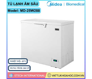 Tủ lạnh âm -25℃, 288 lít (tủ nằm) MIDEA MD-25W288
